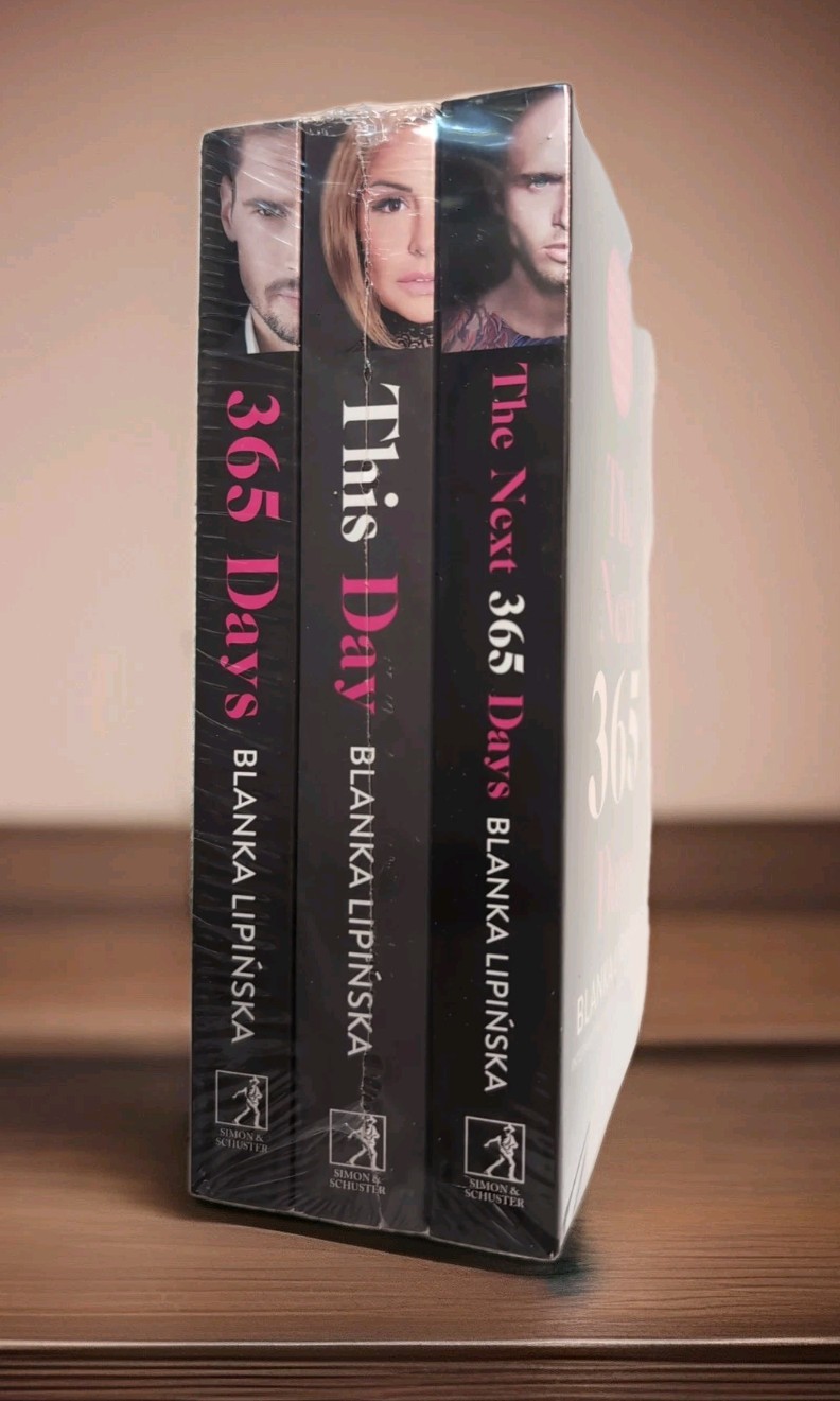 365 Days Trilogy 3 Book Set Blanka Lipinska Fiction Paperback Int&rsquo;l Best Seller