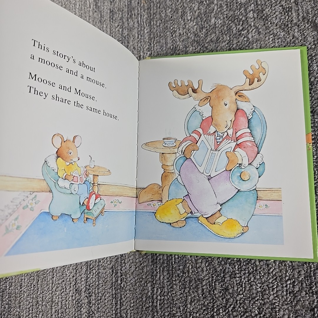 Little Bendon Moose Mouse Rosy Posy Time Bed Little Chick 3 Hardcover Book Lot