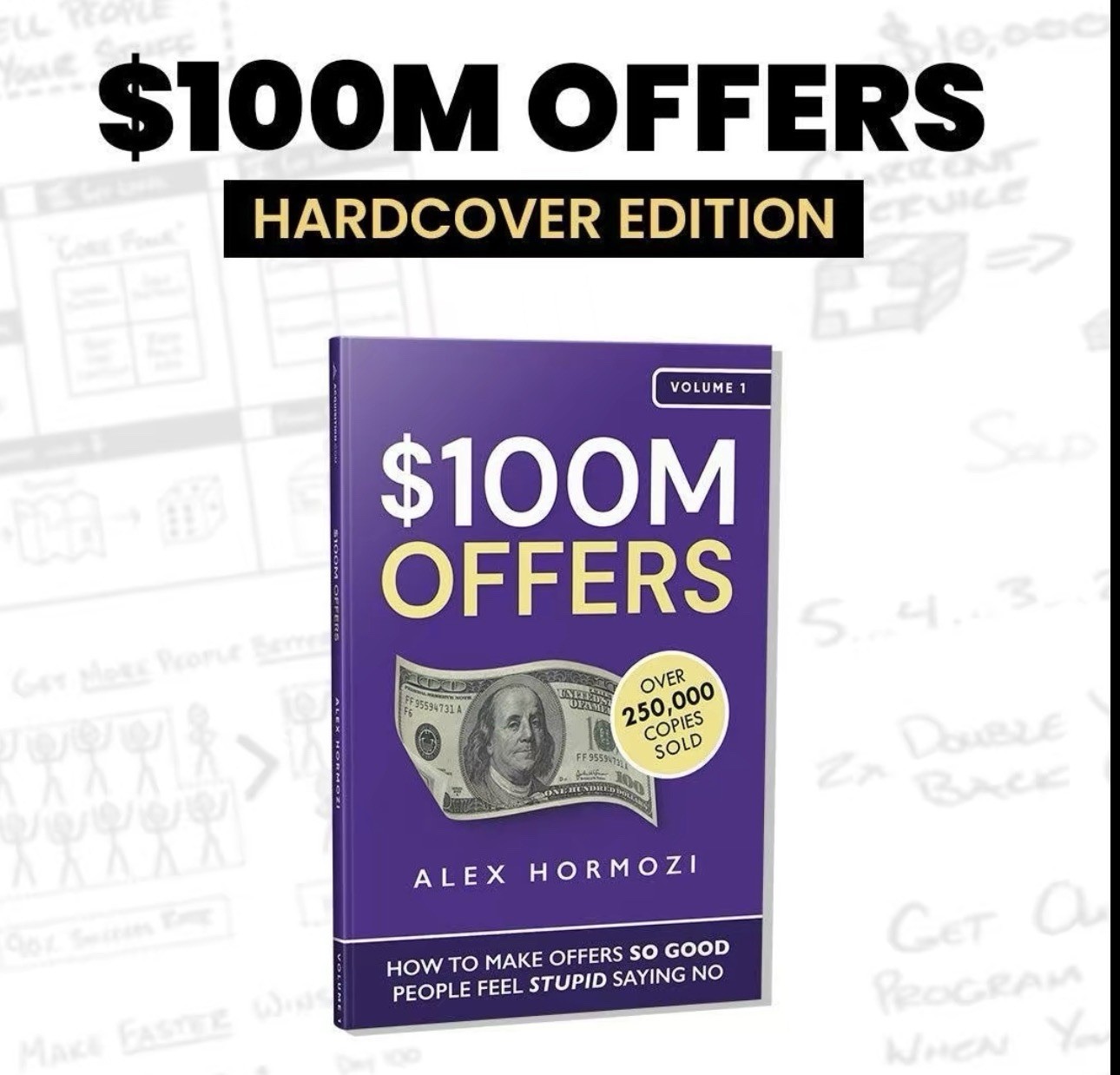 3 BOOK SET $100M Money Models+ $100M Offers+$100M Leads PAPERBACK PB