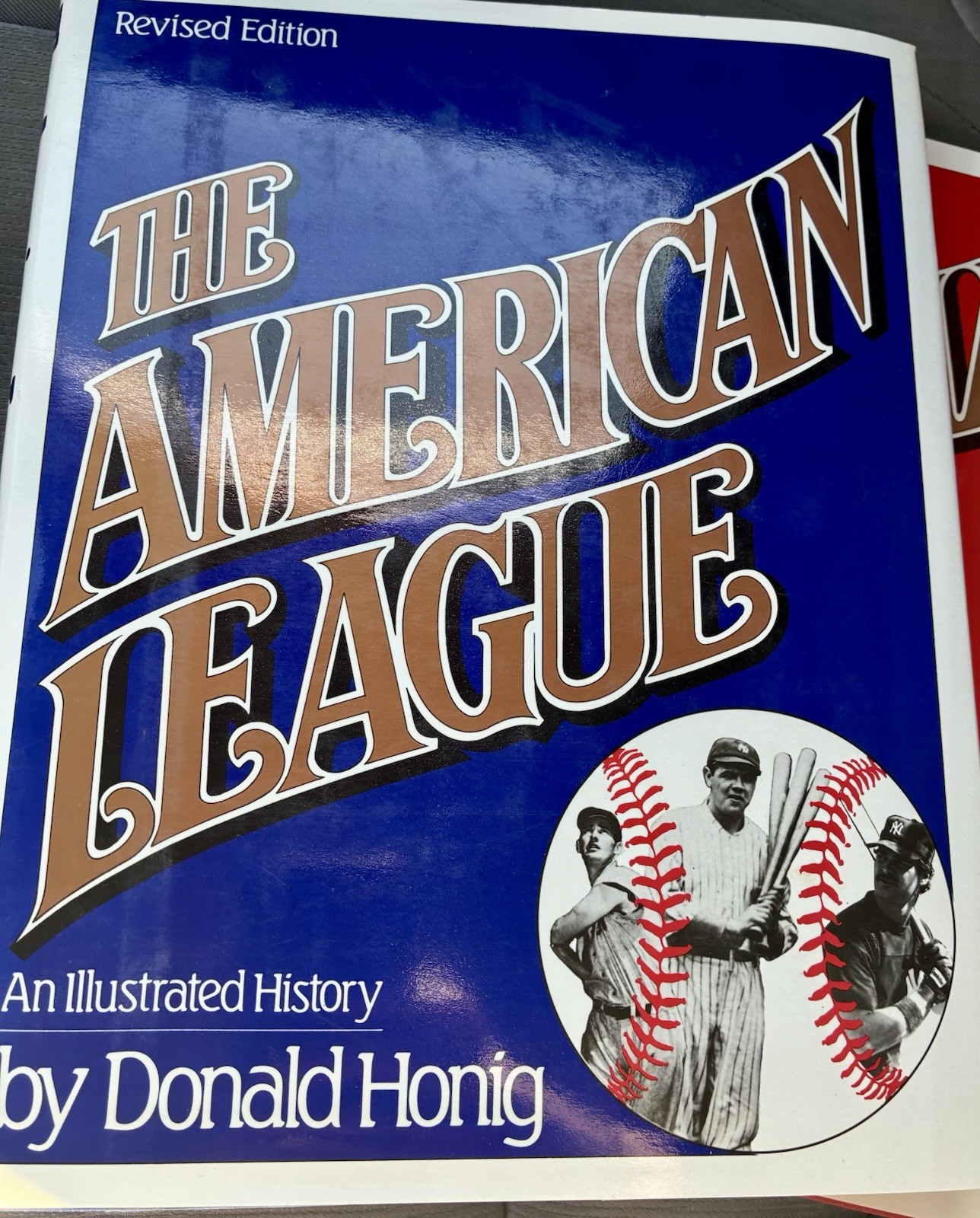 Two Book Set – The American League and The National League Hardcover 1987
