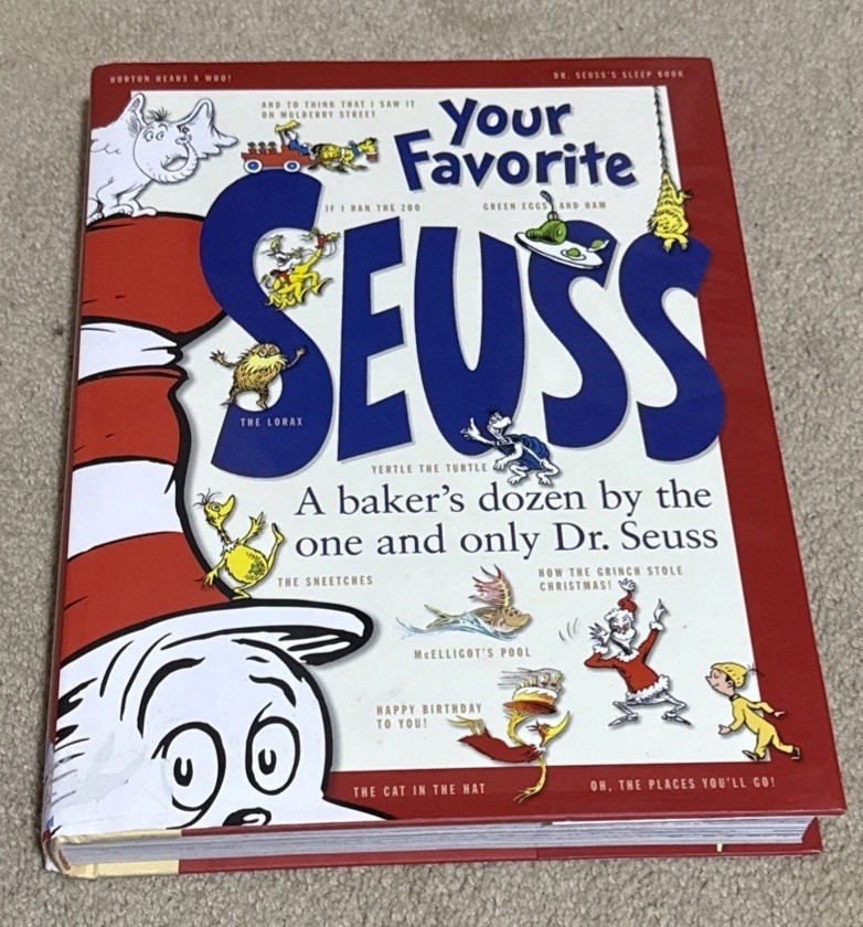 Dr. Seuss Your Favorite Seuss 1st Edition Hardcover 13 Classic Stories Book