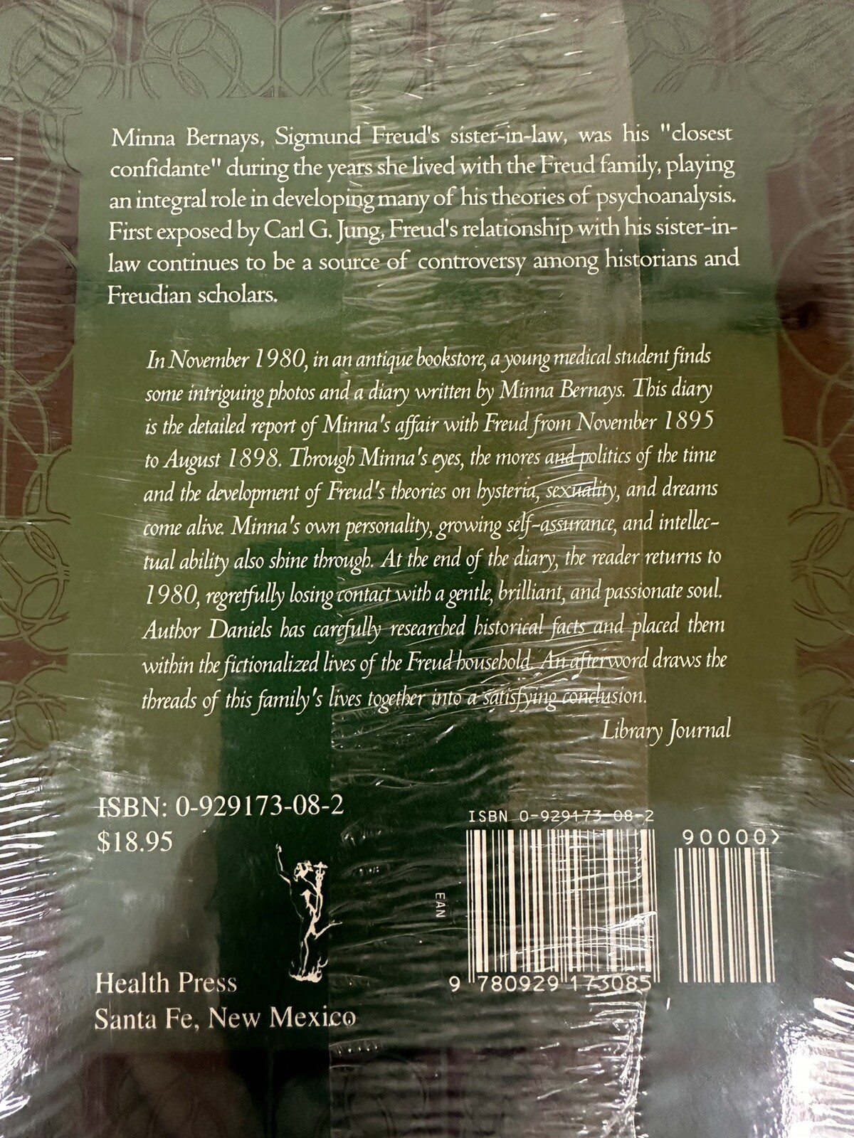 Minna&rsquo;s Story: The Secret Love of Doctor Sigmund Freud, , Kathleen Daniels, New