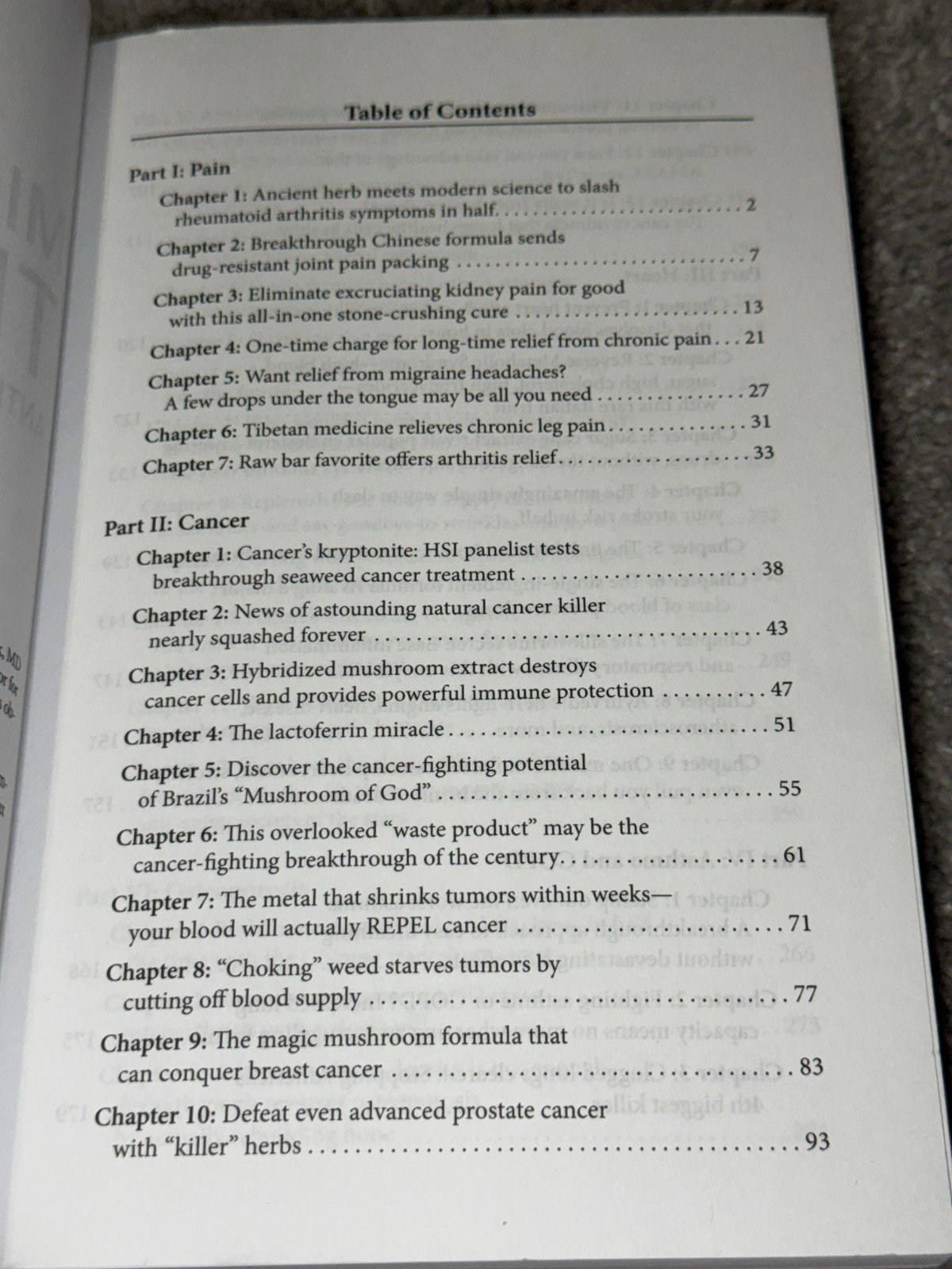 Miracles from the Vault Anthology of Underground Cures Health Sciences Institute