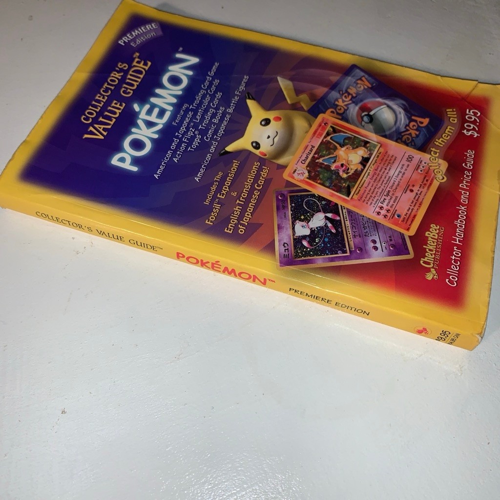 Unbranded Pokemon Collector&rsquo;s Value Guide One Size Yellow Purple