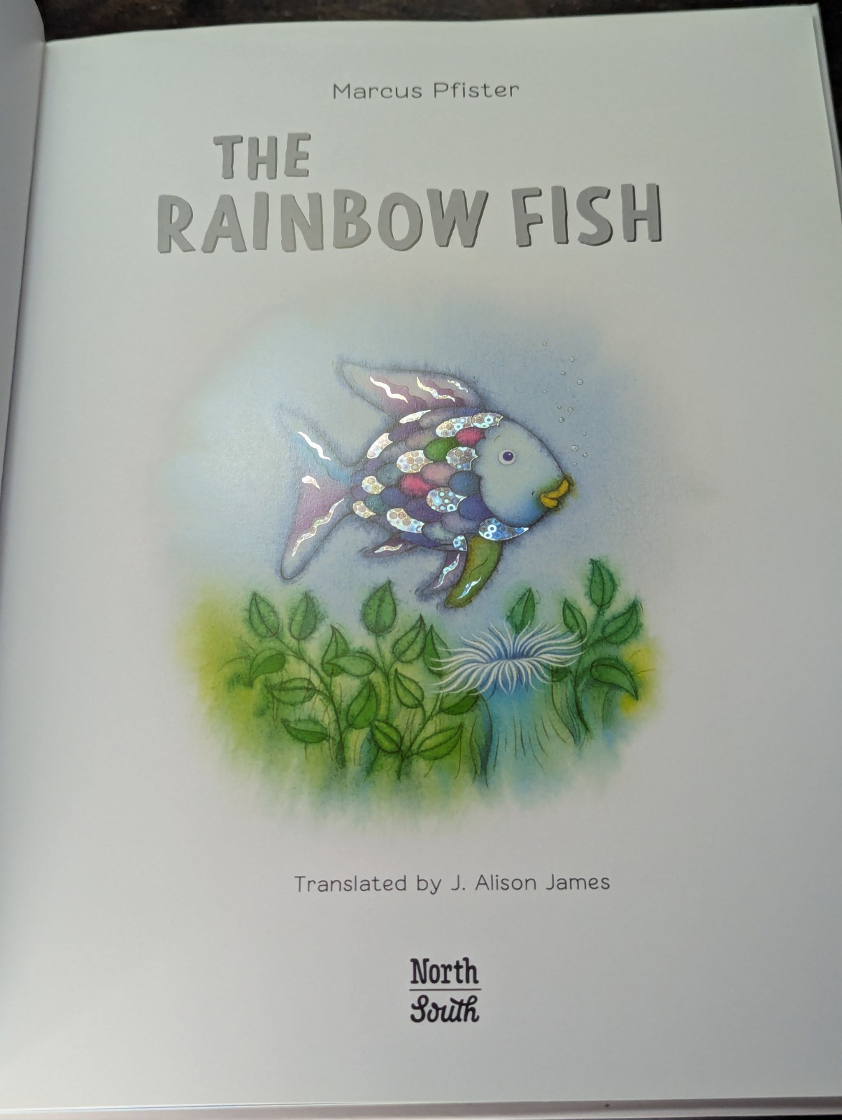 The Rainbow Fish (1992) Marcus Pfister Hardcover Children’s Book ~2021 Reprint~