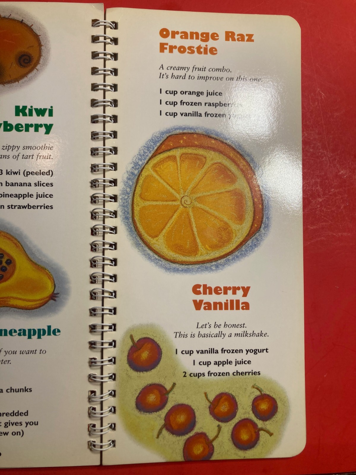 Smoothies (Klutz) – BEVERAGE RECIPES 16 PAGES Johnson, Anne Akers –