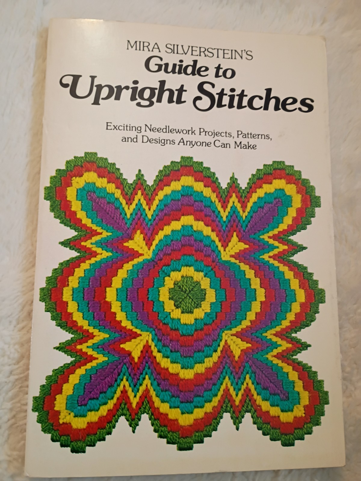 Lot of 3 Mira Silverstein&rsquo;s Needlework Books Upright, Looped & Knotted, Bargello