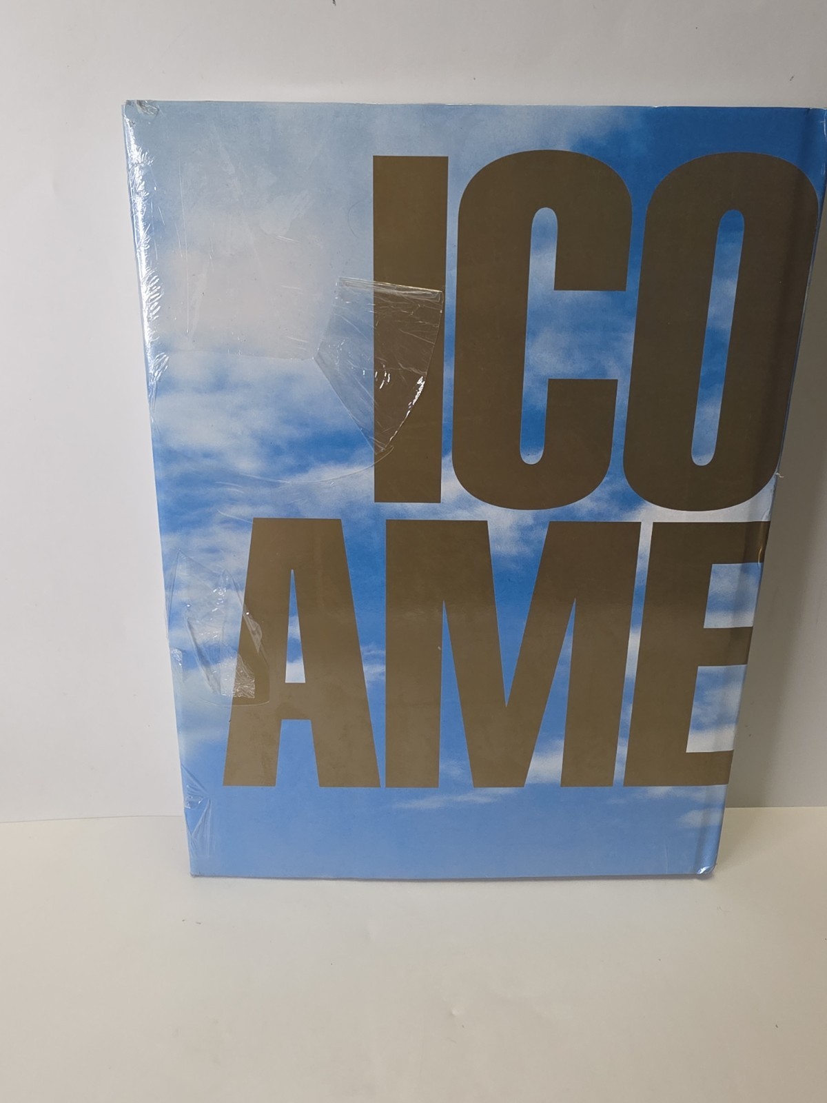 Signed Book by Tommy Hilfiger Iconic America Hardcover- Tear In Plastic