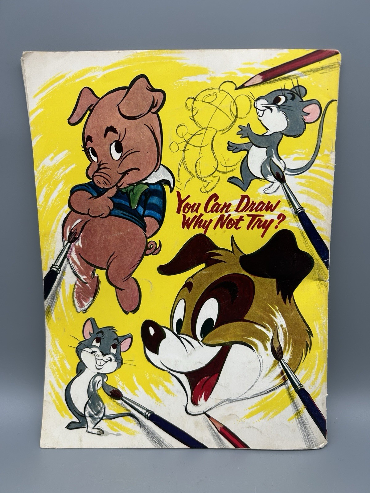 ANIMATION by Preston Blair Art Instruction Book in Walter Foster Series 1950&rsquo;s