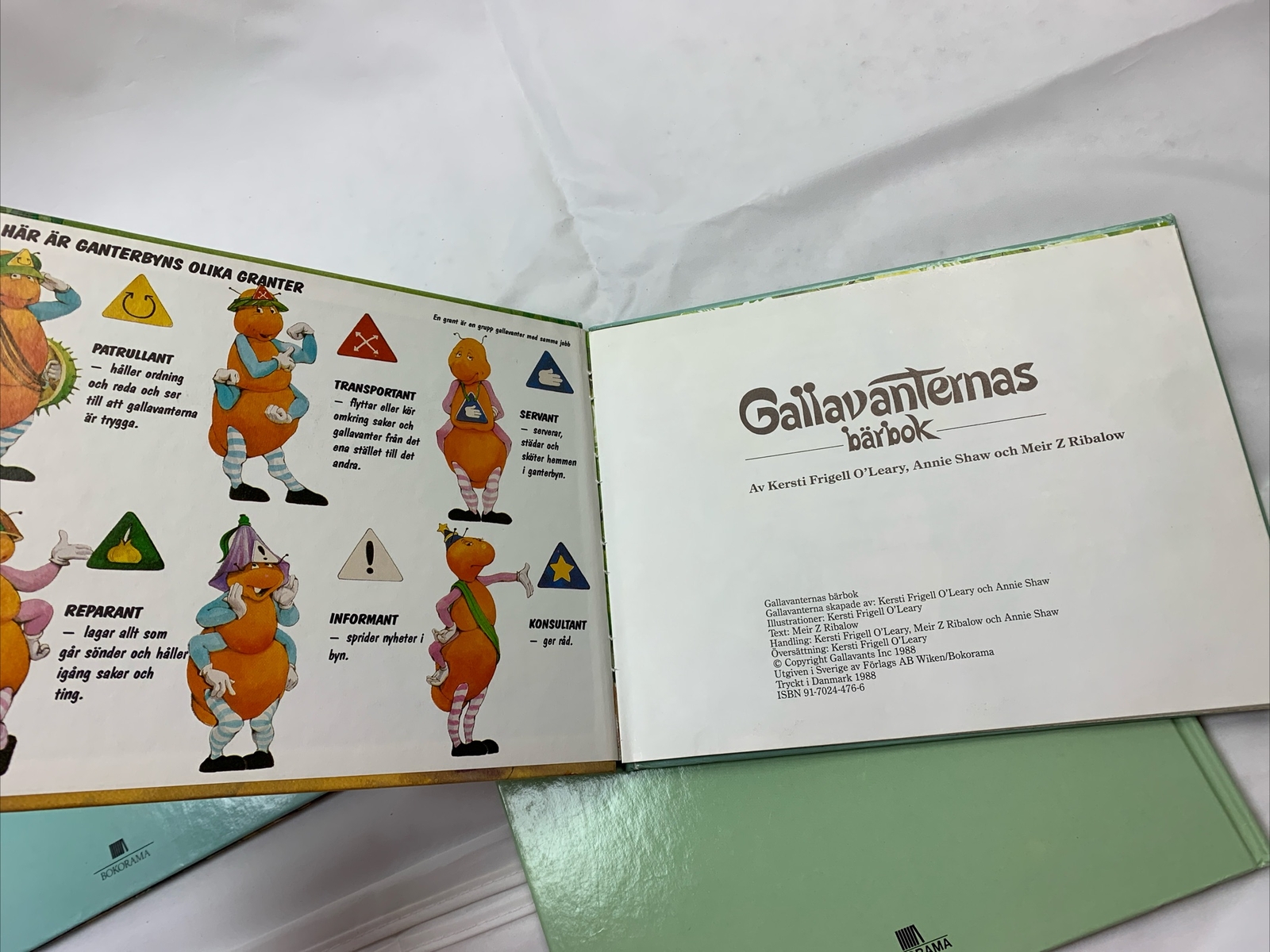 Gallavanternas Tradbok Barbok Av Kersti Frigell Swedish Lot Of 3 Children&rsquo;s Book