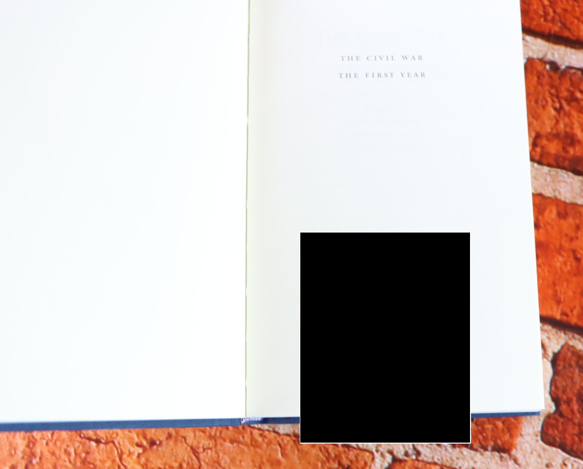 Library of America The Civil War The First Year w/ Slipcase