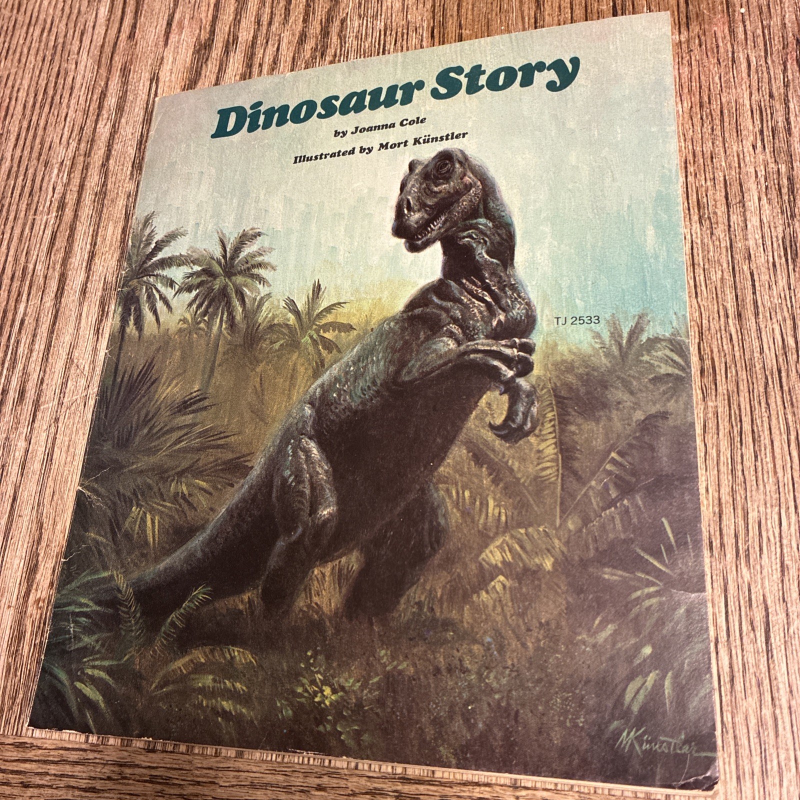 Dinosaur Story by Joanna Cole 1974 Paperback Scholastic