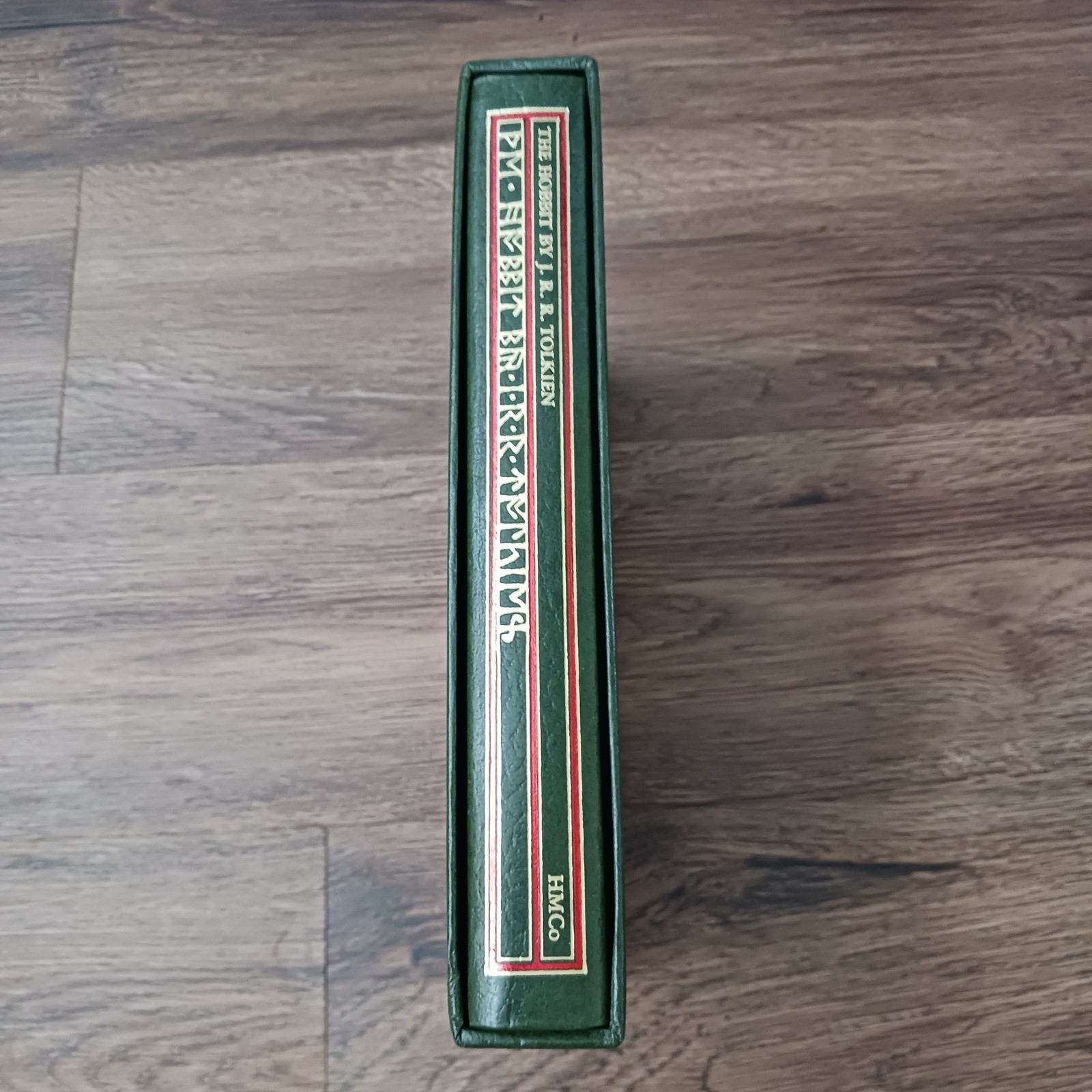 The Hobbit J.R.R. Tolkien Houghton Mifflin Collector&rsquo;s Edition Green Slipcase