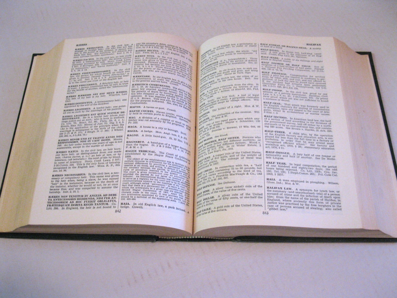 BLACK&rsquo;S LAW DICTIONARY Revised 4th Edition Henry Campbell Black Hardcover 1968