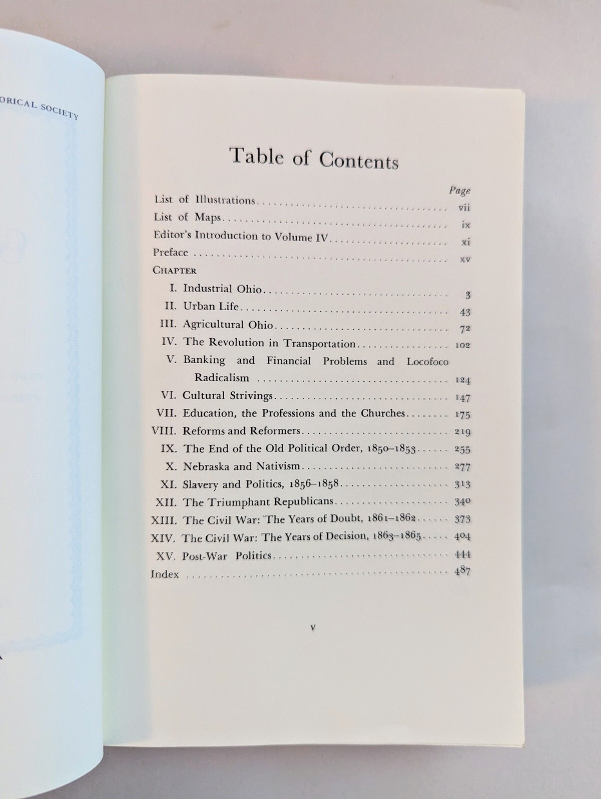 The History of the State of Ohio Volume IV The Civil War Era 1850-1873