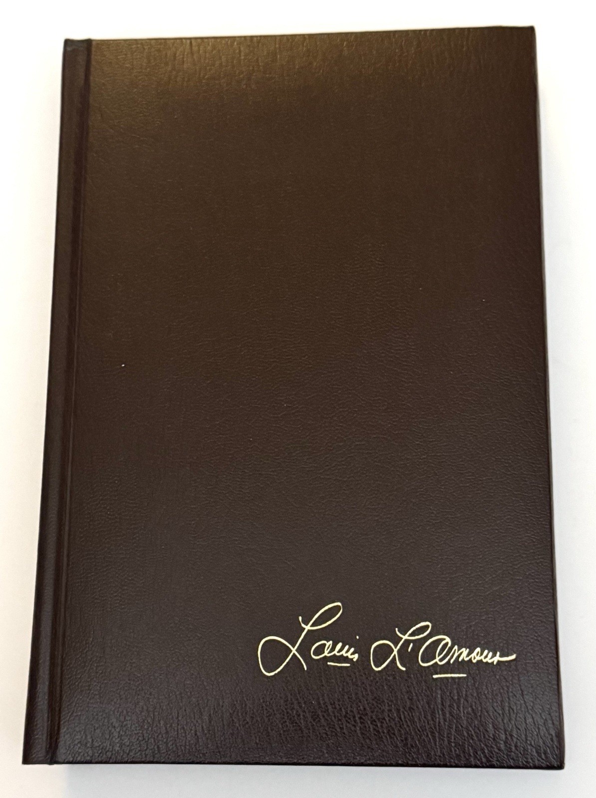 Vtg 1980&rsquo;s Louis L&rsquo;Amour « The Sackett Companion » Leatherette Edition Like New