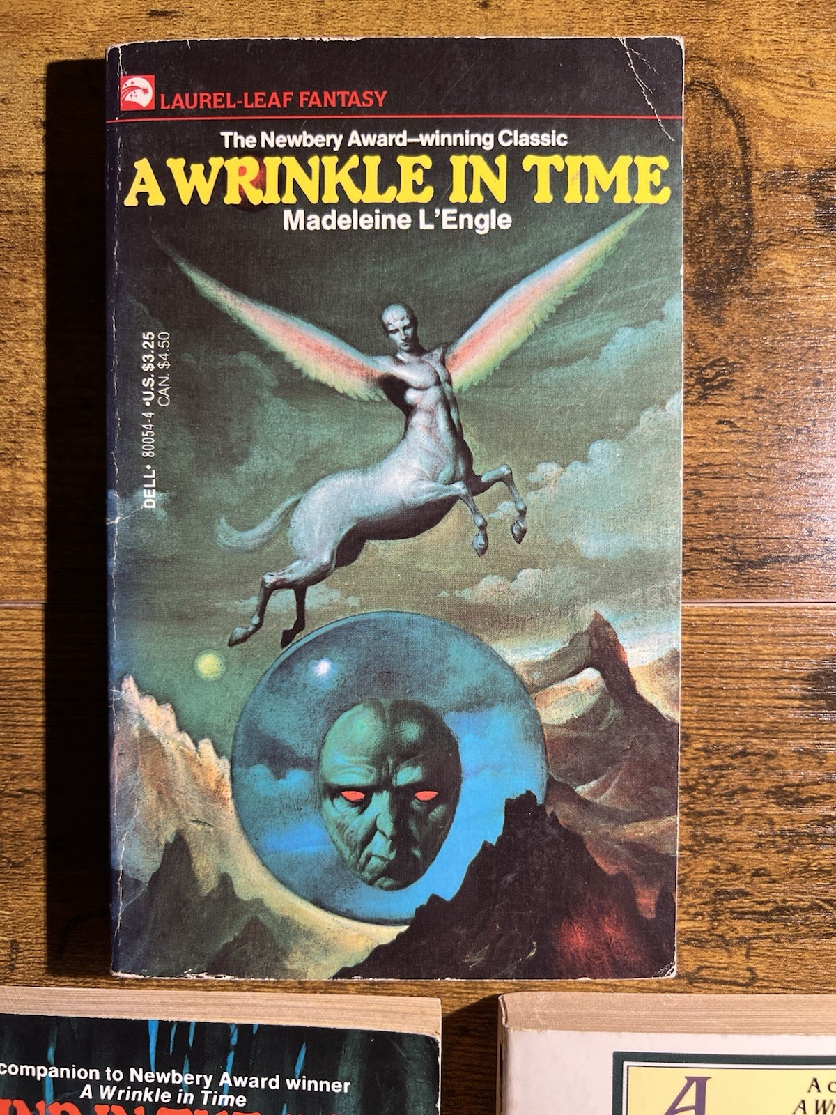 A Wrinkle in Time by Madeleine L&rsquo;Engle 1976 PB Dell Laurel Leaf STRANGER THINGS
