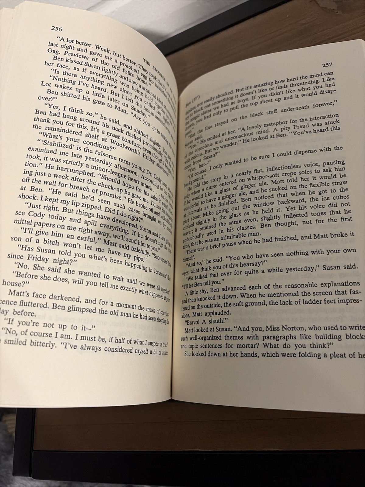 Salem&rsquo;s Lot – by Stephen King – Hardcover Book – BCE (1975)