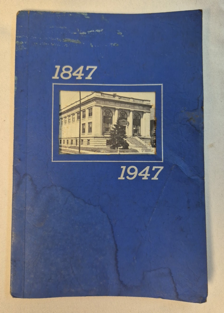 CENTENNIAL CELEBRATION 1847-1947 INDIANA MASONIC LODGE FREE MASON BOOK
