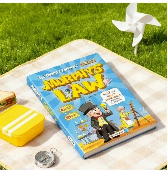 Murphy&rsquo;s Law Learning Book for Kids 8-12 with 128 Pages Paperback Free Shipping