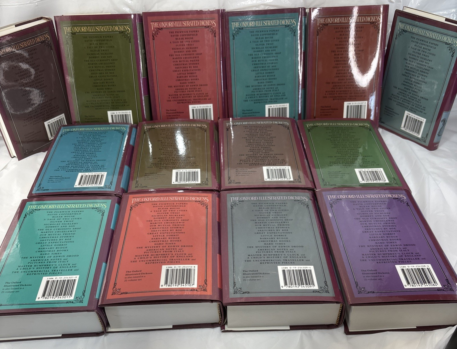 The Oxford Illustrated Dickens, by Oxford University Press, Lot of 14