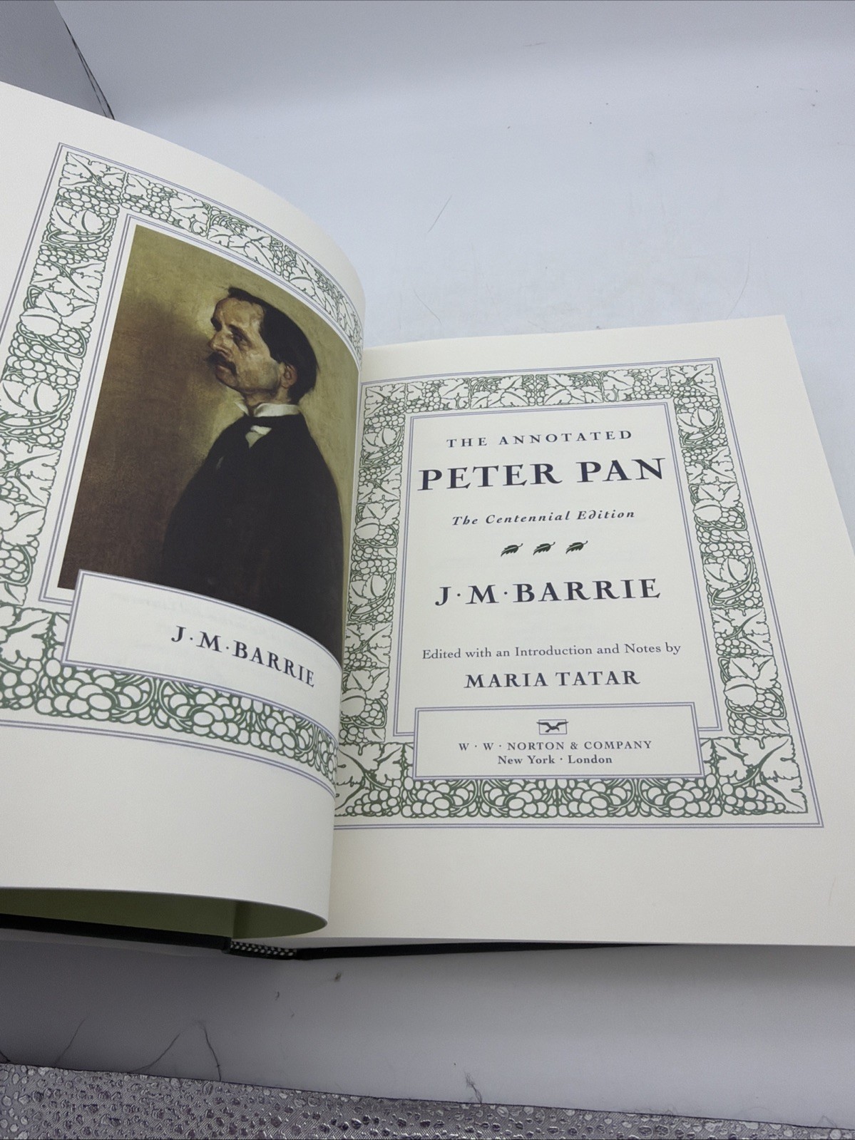 Annotated Peter Pan by J. M. Barrie (2011, Hardcover) Centennial Edition F