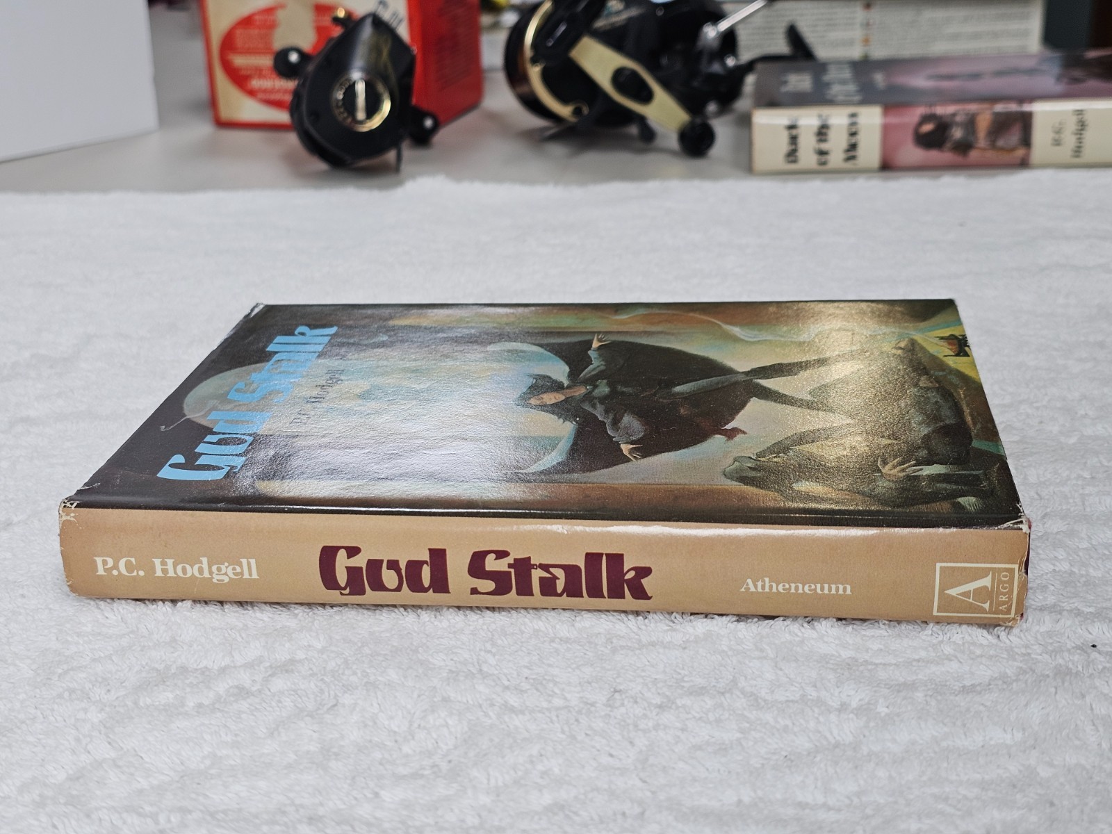 God Stalk P.C. Hodgell 1982 Hardcover Book Club Dust Jacket Fantasy Kencyrath 1