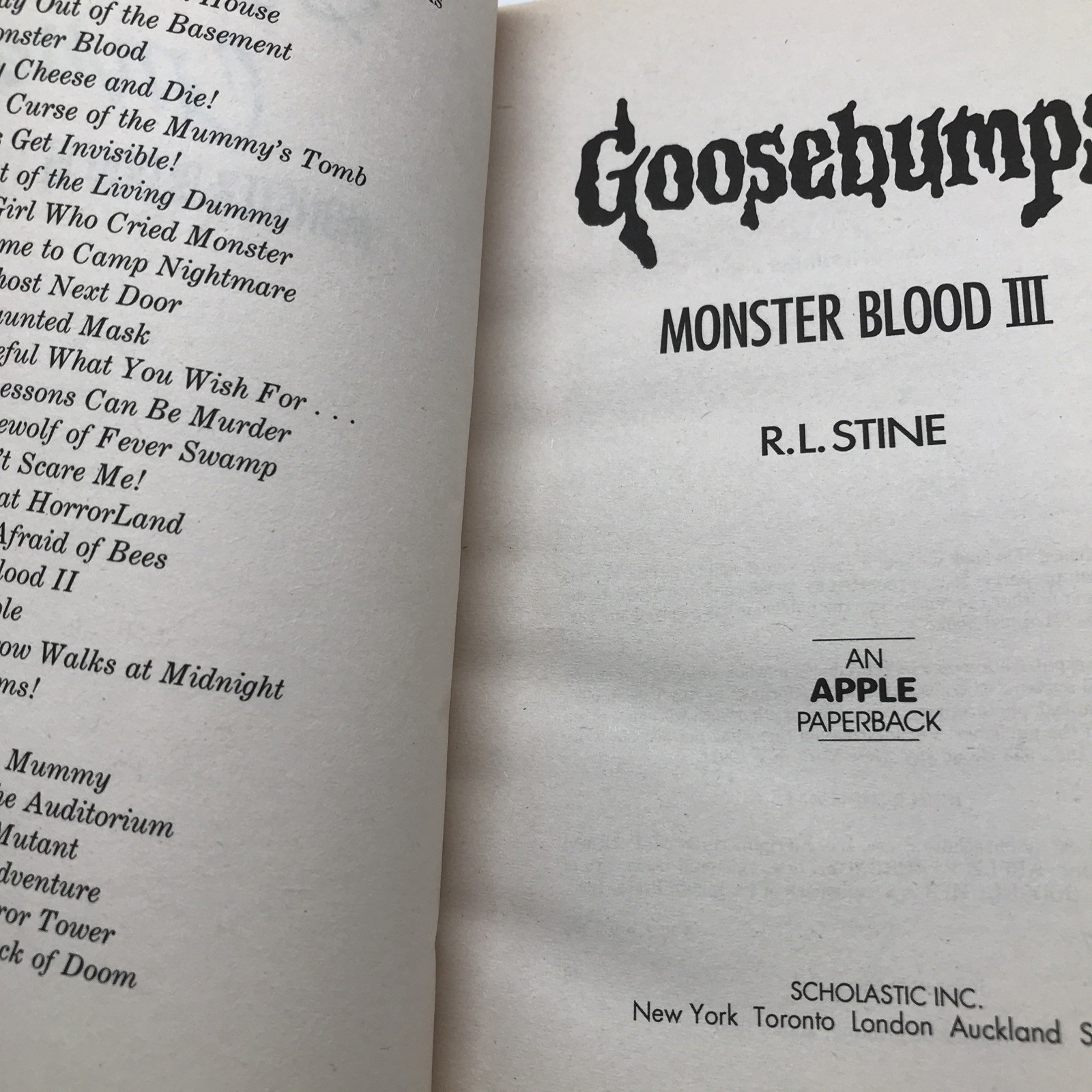 Lot of 55 Goosebumps Paperback Book Lot R L Stine Scholastic-90&rsquo;s & 2000&rsquo;s Mixed