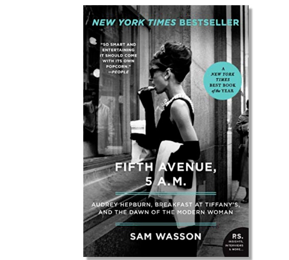 FIFTH AVENUE 5 AM by Sam Wasson FREE SHIPPING paperback book Audrey Hepburn 5th