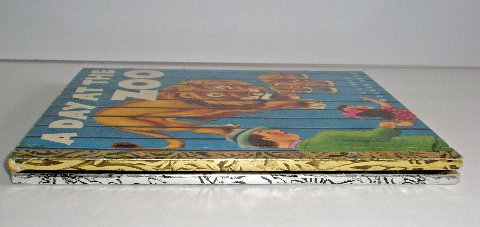 Little Golden Books Day In Jungle A Day At The Zoo 1st Ed #309-56 #88