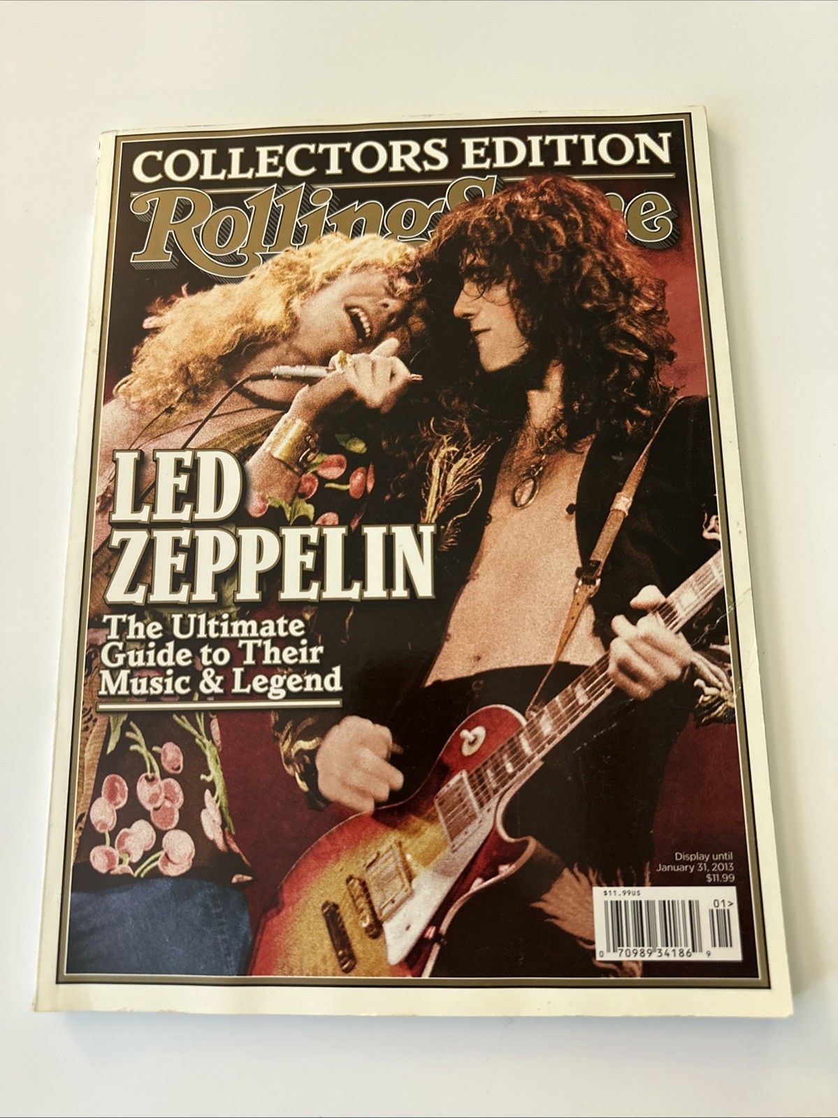 LED ZEPPELIN -ROLLING STONE COLLECTOR&rsquo;S EDITION MAGAZINE – « INSIDE THEIR MUSIC »