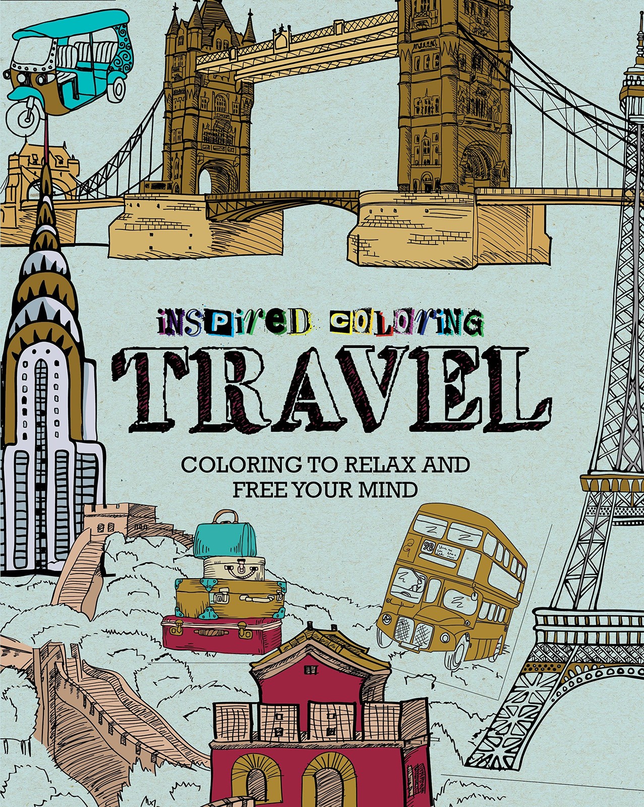 Travel Inspired Coloring