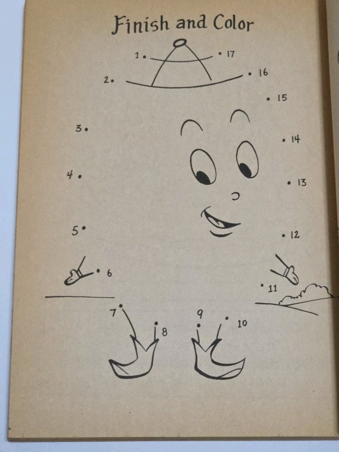 Vintage Happy Days Big Coloring Book 320 Pages Children&rsquo;s Activity