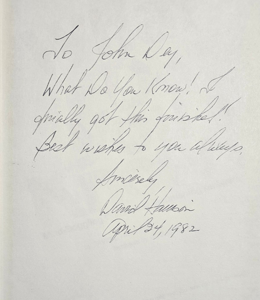 SIGNED Vtg 1981 WHAT DO YOU KNOW David Harrison HC Illus TRIVIA 1st Prtg