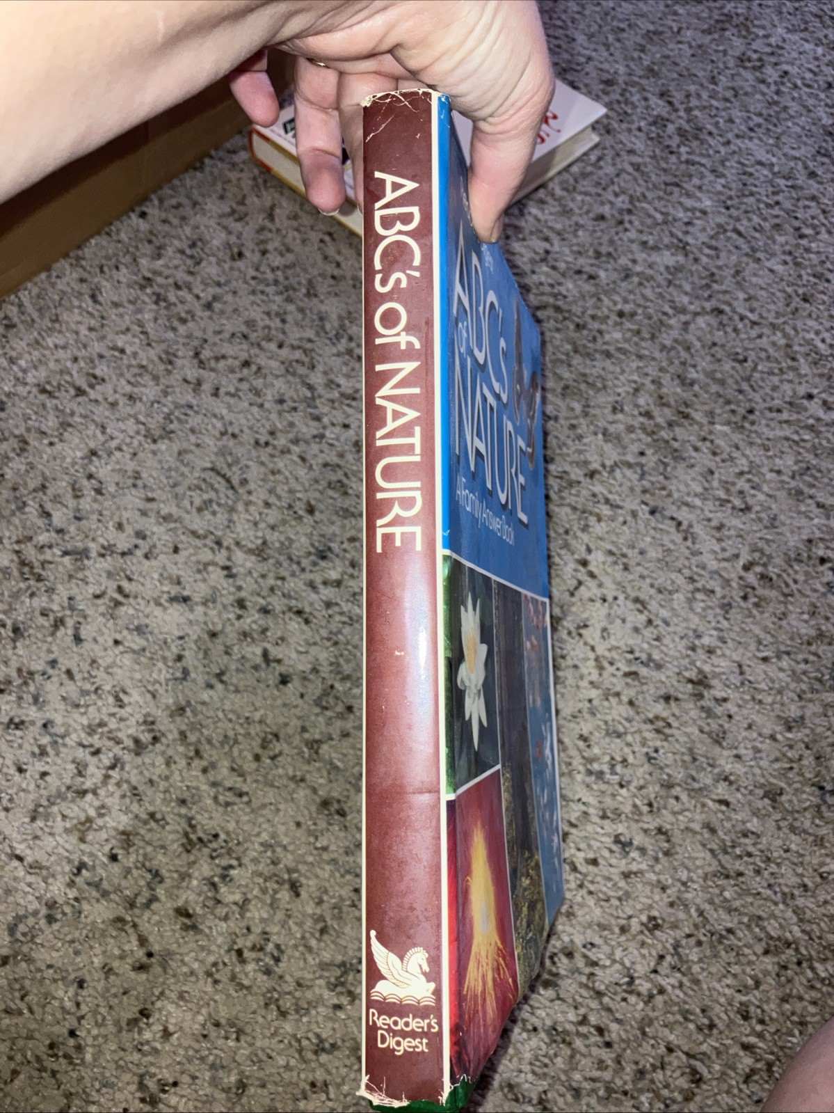 Readers Digest ABC&rsquo;s of Nature HC 1984 336 Pages Dust Jacket Family Answer Book