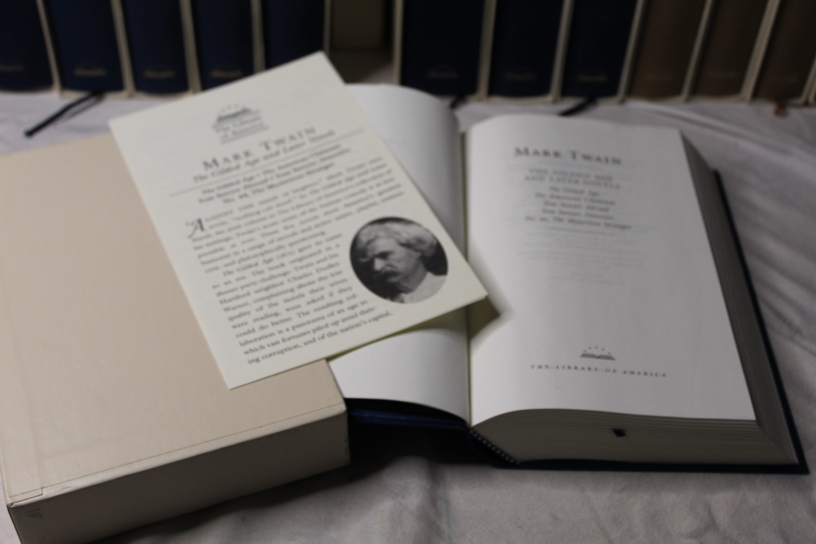 30 Volumes The Library of America Literary Classics Hardcover with Slipcases