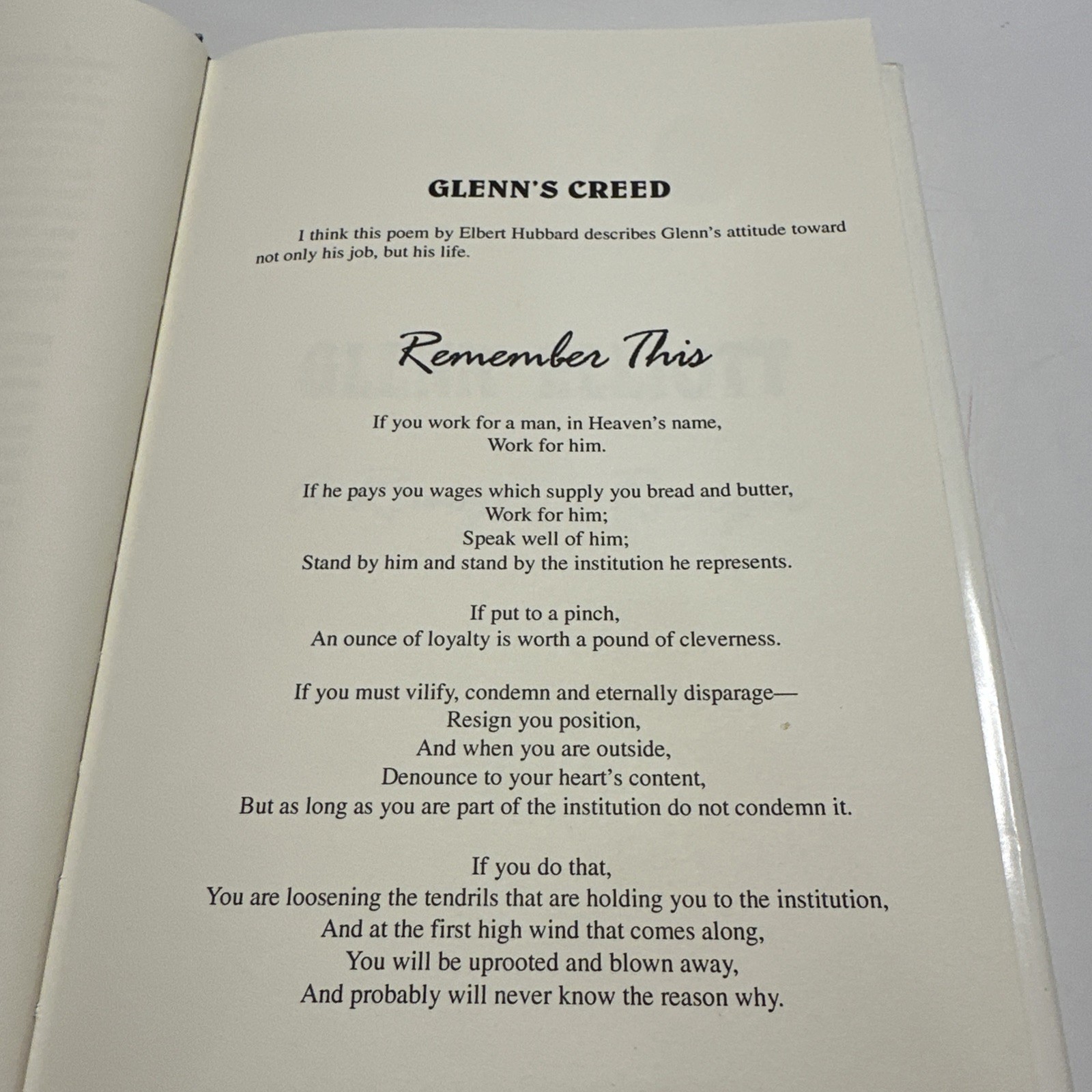 Glenn Elliott: A Ranger&rsquo;s Ranger by Glenn Elliott Hardcover Dust Jacket Signed