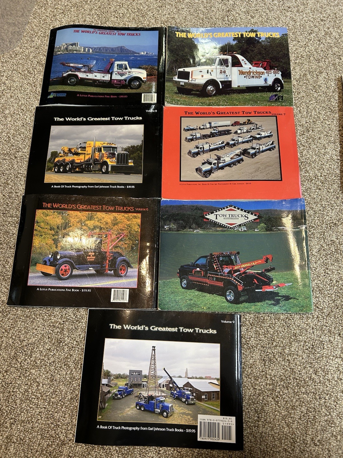 The World’s Greatest Tow Trucks Books, 7 in the Lot