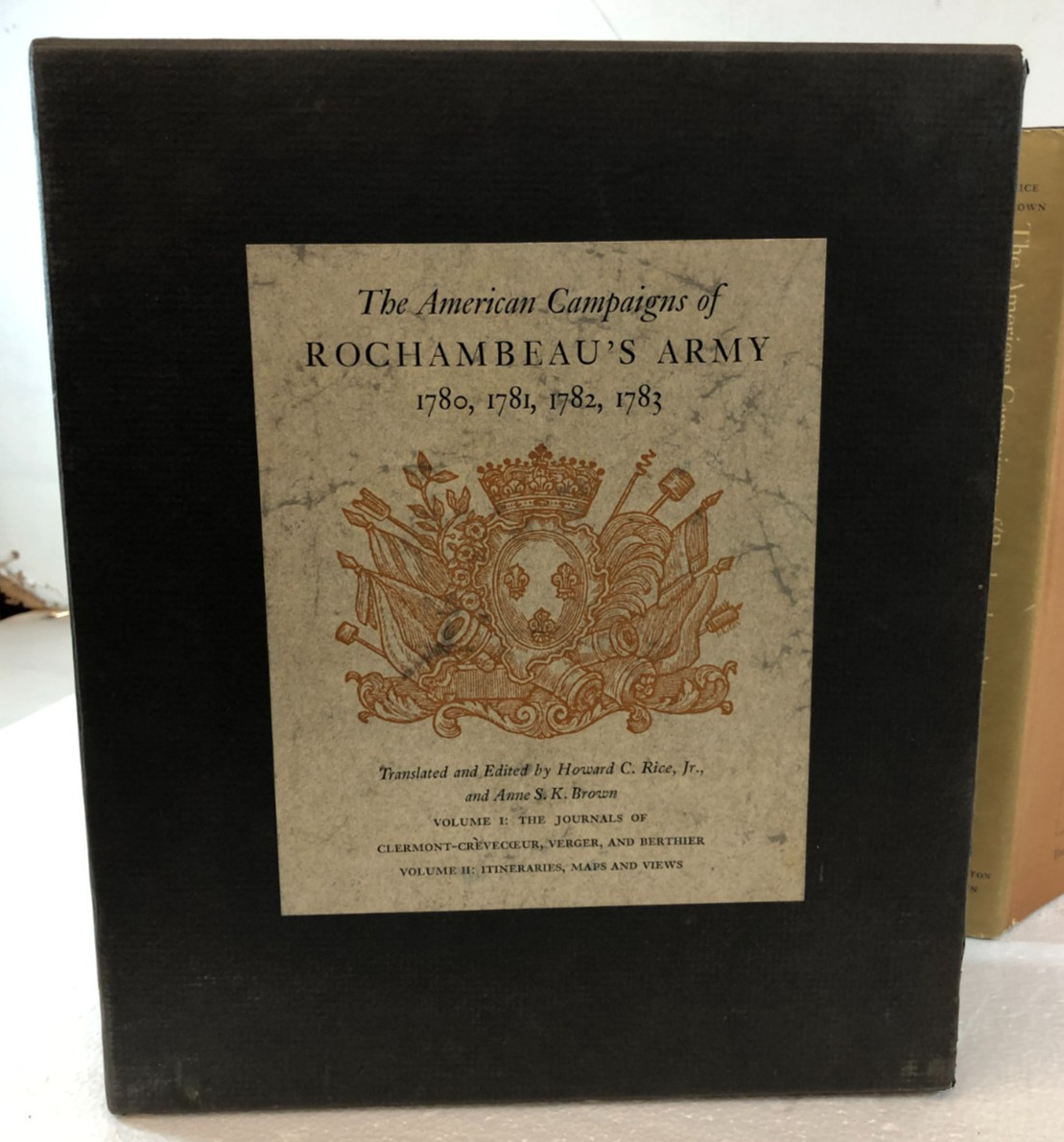 The American Campaigns of Rochambeau&rsquo;s Army 1780-1783, Set of 2, 1972 E-105