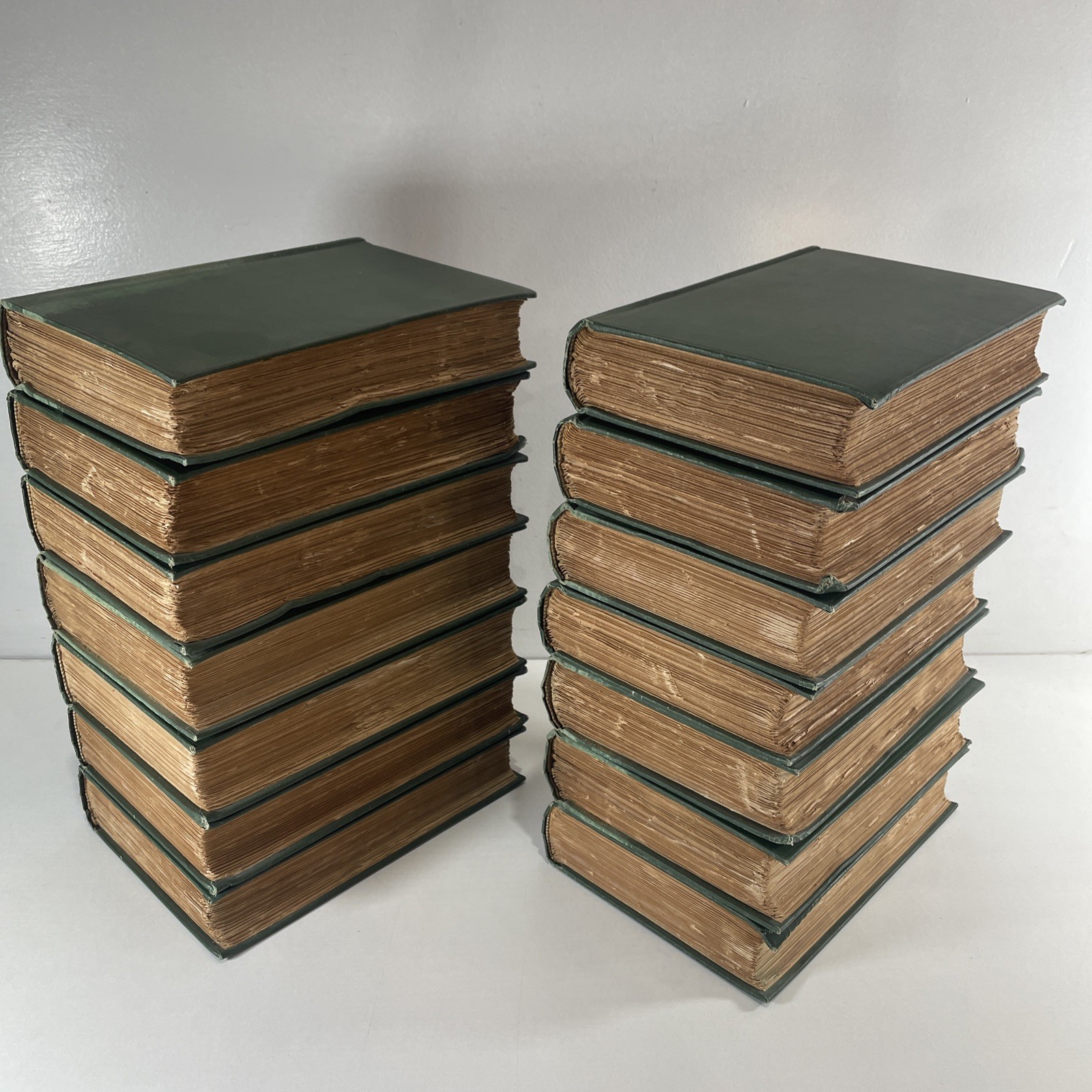 Lot of 14 Vintage Charles Dickens&rsquo;s Works Hardcover Books John Wanamaker