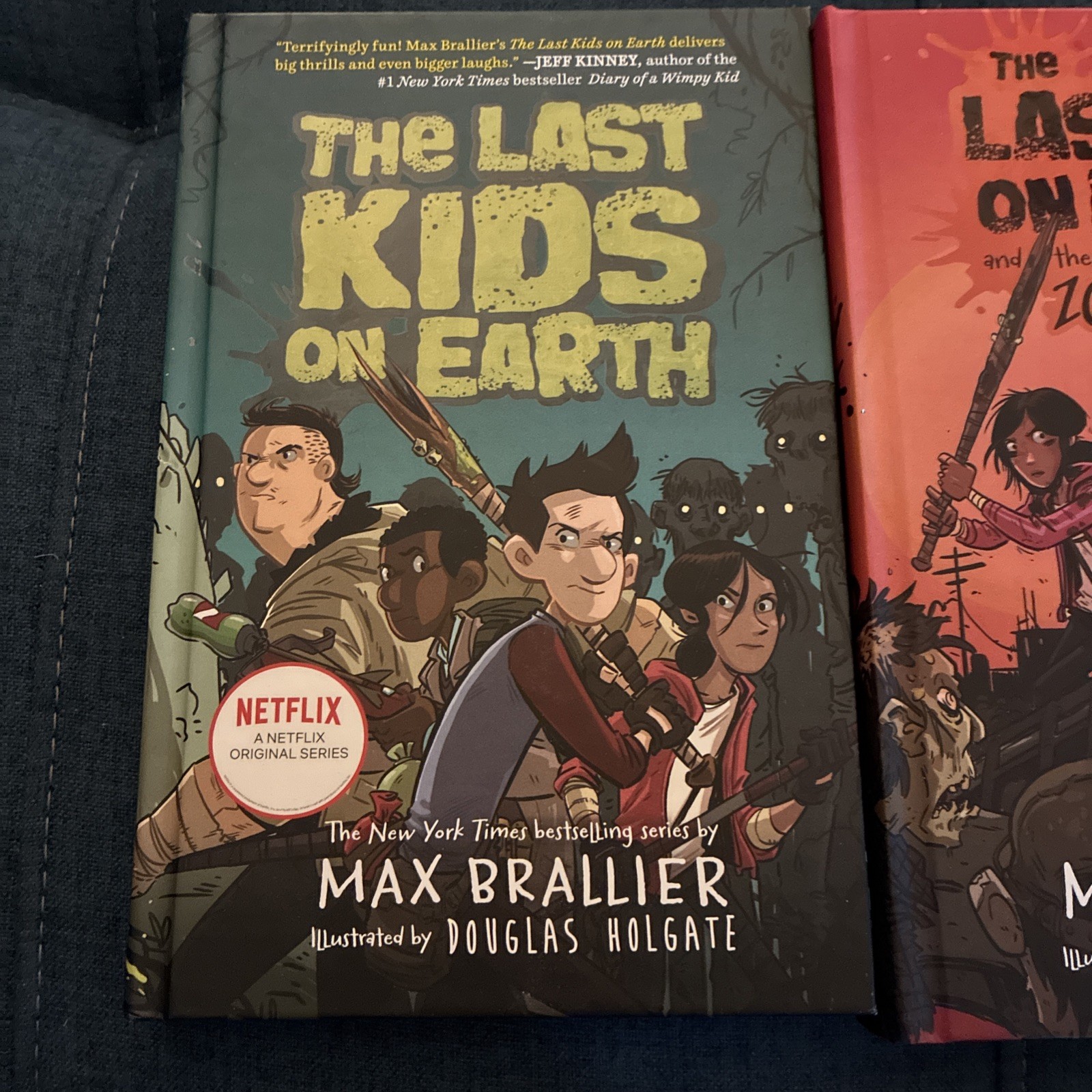 The Last Kids on Earth 5 Hardcover Books Set 1 & 2 by Max Braillier