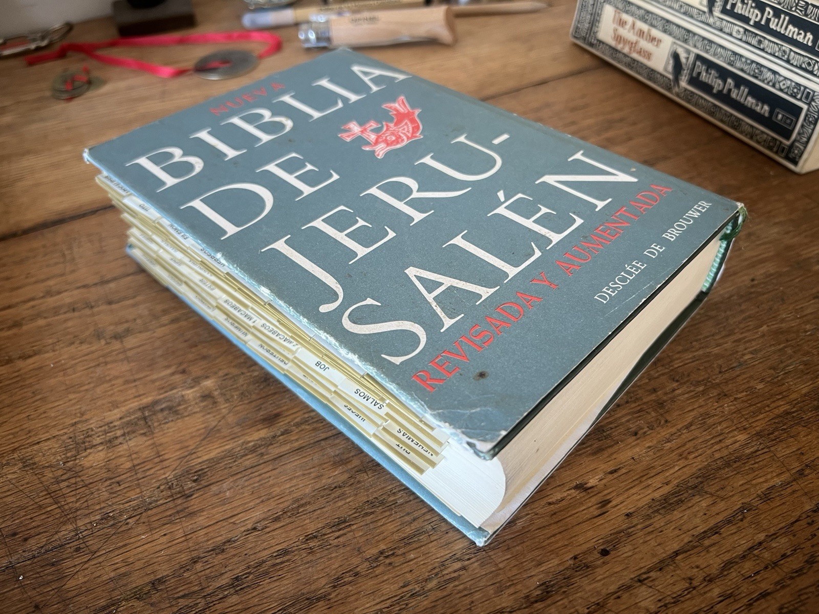 1993 Nueva Biblia de Jerusalen Desclee de Brouwer Bilbao Tapa Dura in Spanish