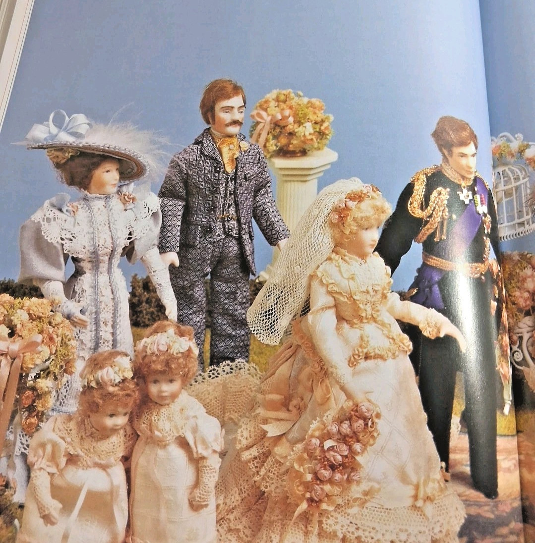 Making and Dressing Dolls&rsquo; House Dolls in 1/12 Scale – (paperback Atkinson