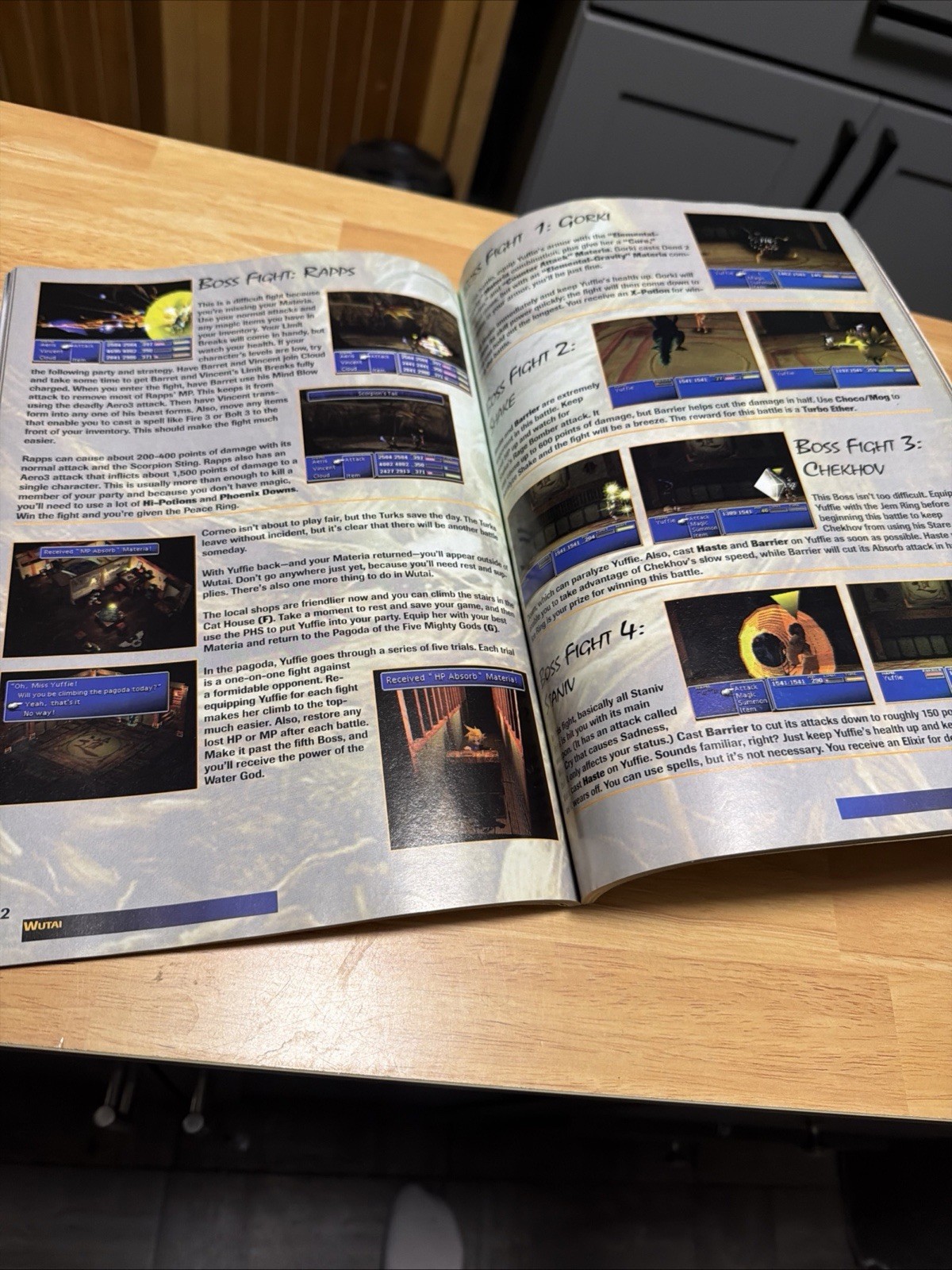 Brady Games Final Fantasy VII 7 Official Strategy Guide 1997 PS1 PlayStation