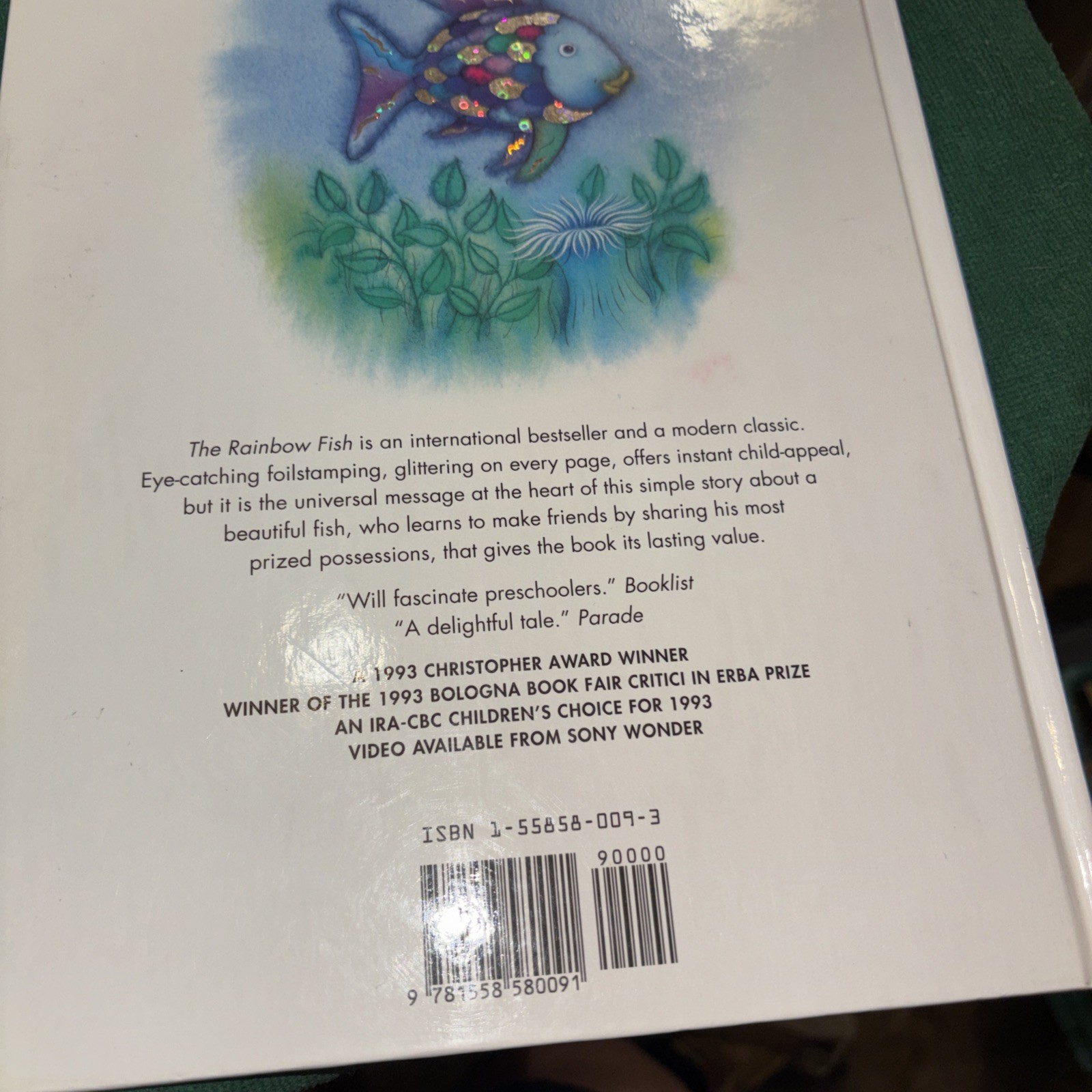 Lot Of 2 The Rainbow Fish Books