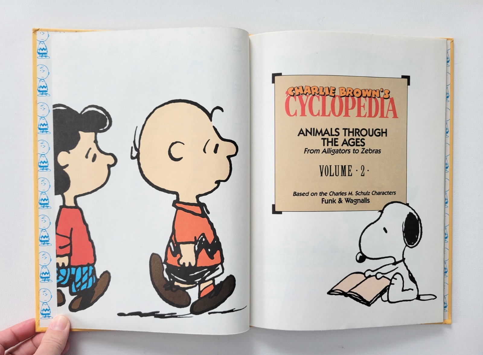 Vintage 1990 Charlie Brown&rsquo;s &lsquo;Cyclopedia HCs Lot of 5: Books 2 4 6 8 9