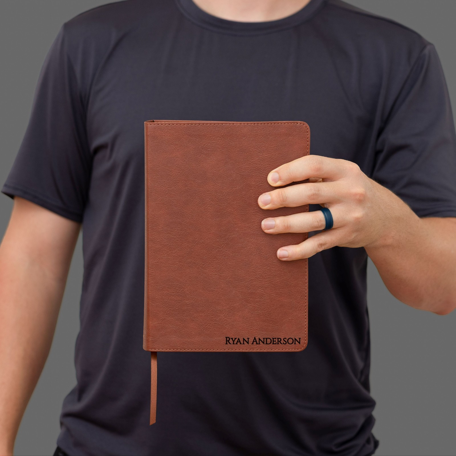 Personalized ESV Bible with Name Engraved, ESV Men&rsquo;s Study Bible, Baptism Gifts