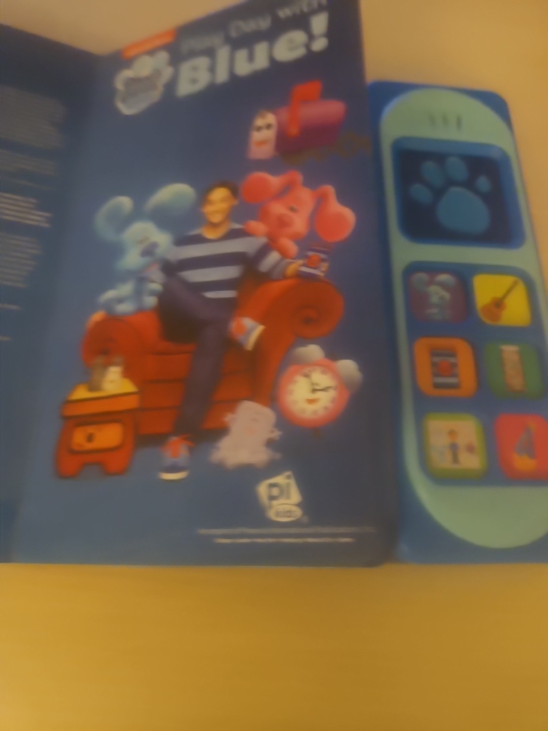 Nickelodeon Blue&rsquo;s Clues and You! « Play Day with Blue! » Sound Book by PI Kids