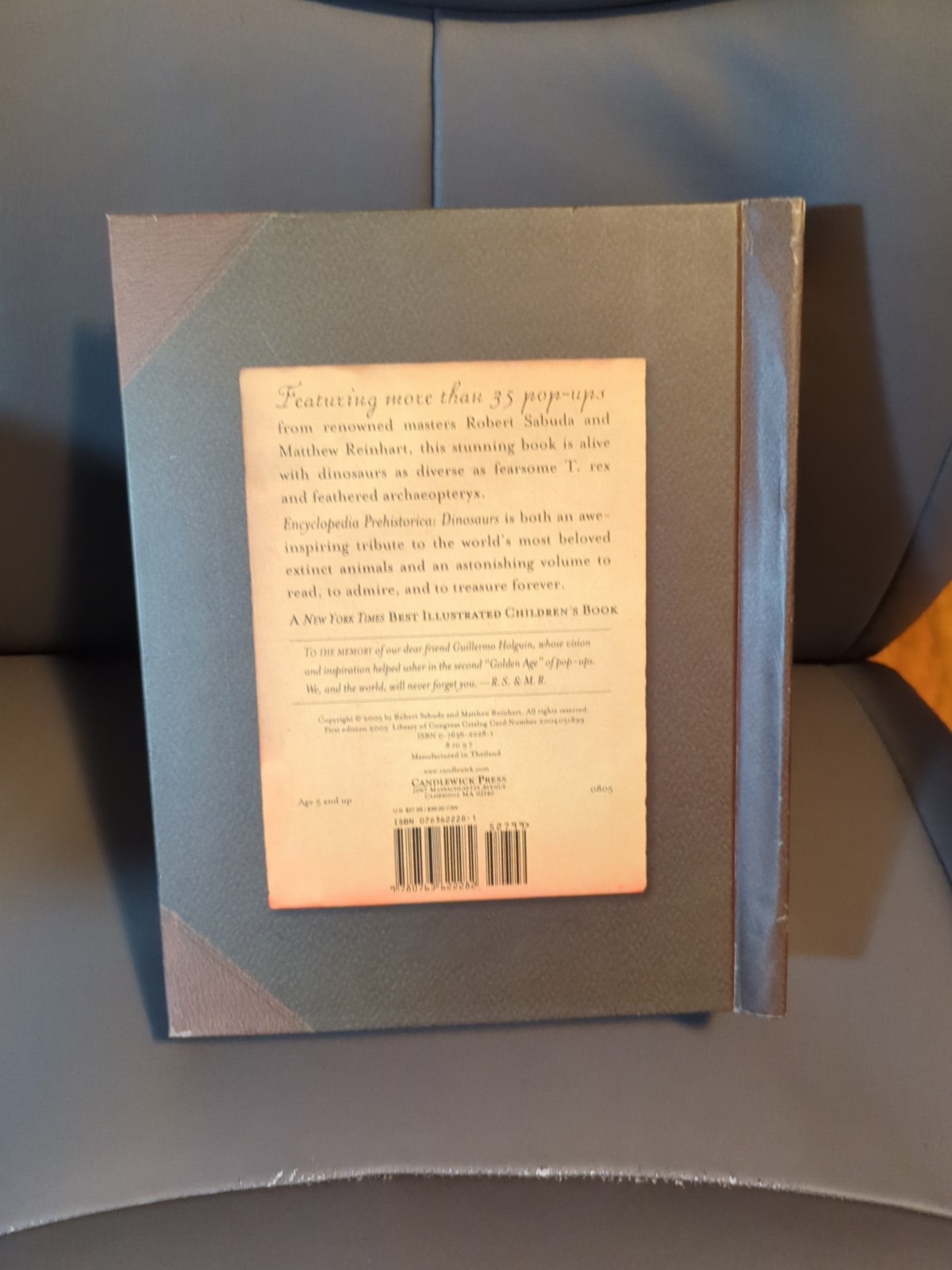 Encyclopedia Prehistorica Dinosaurs Pop-Up Book Matthew Reinhart Robert Sabuda