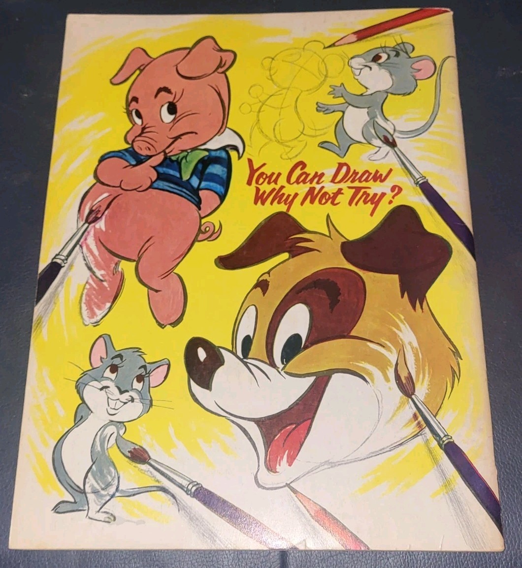 ✏️ Animation by Preston Blair LEARN HOW TO DRAW ANIMATED CARTOONS 1950&rsquo;s Vintage